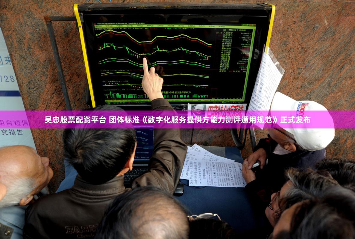 吴忠股票配资平台 团体标准《数字化服务提供方能力测评通用规范》正式发布